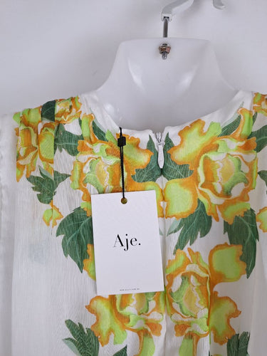 Second-Hand - Aje Garden Peony Midi Dress Size 4 - SwapUp