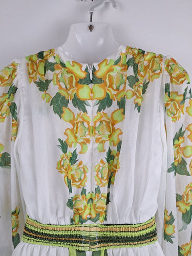 Second-Hand - Aje Garden Peony Midi Dress Size 4 - SwapUp