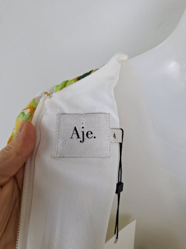 Second-Hand - Aje Garden Peony Midi Dress Size 4 - SwapUp