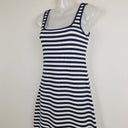 Second-Hand - Sportscraft Navy Ribbed Maxi Dress Size 6 - SwapUp