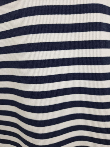 Second-Hand - Sportscraft Navy Ribbed Maxi Dress Size 6 - SwapUp