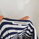 Second-Hand - Sportscraft Navy Ribbed Maxi Dress Size 6 - SwapUp