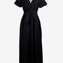 Second-Hand - Viktoria & Woods Casual Chic Lace Up Jumpsuit Size 6 - SwapUp