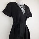 Second-Hand - Viktoria & Woods Casual Chic Lace Up Jumpsuit Size 6 - SwapUp
