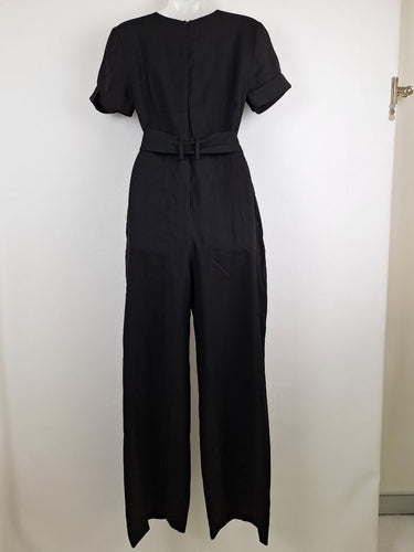 Second-Hand - Viktoria & Woods Casual Chic Lace Up Jumpsuit Size 6 - SwapUp