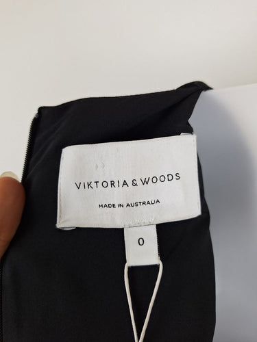 Second-Hand - Viktoria & Woods Casual Chic Lace Up Jumpsuit Size 6 - SwapUp