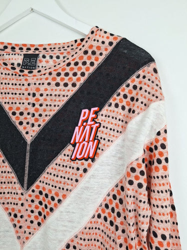 Second-Hand - P.E Nation Fun Panelled Peach Top Size S - SwapUp