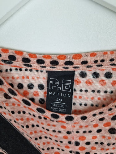 Second-Hand - P.E Nation Fun Panelled Peach Top Size S - SwapUp