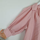 Second-Hand - Country Road Relaxed Puff Pink Blouse Size 6 - SwapUp