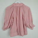 Second-Hand - Country Road Relaxed Puff Pink Blouse Size 6 - SwapUp