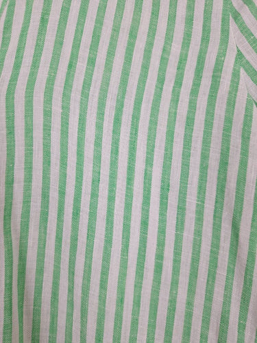 Second-Hand - Witchery Candy Stripe Linen Shirt Size 6 - SwapUp