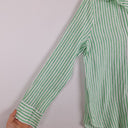 Second-Hand - Witchery Candy Stripe Linen Shirt Size 6 - SwapUp