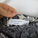 Second-Hand - Witchery Paisley Linen Tie Shorts Size 8 - SwapUp