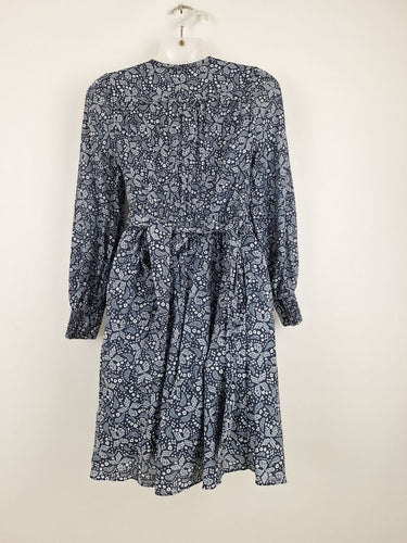 Second-Hand - Witchery Everyday Navy Print Dress Size 4 - SwapUp