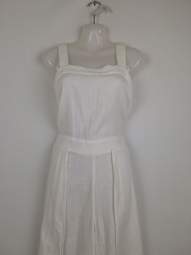 Second-Hand - Billabong Crisp Cotton Boho Jumpsuit Size 8 - SwapUp