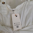 Second-Hand - Billabong Crisp Cotton Boho Jumpsuit Size 8 - SwapUp