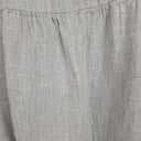 Second-Hand - Seed Stone Linen Tiered Shift Dress Size 8 - SwapUp