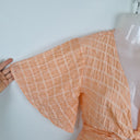 Second-Hand - Sheike Playful Apricot Tie Dress Size 6 - SwapUp