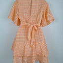 Second-Hand - Sheike Playful Apricot Tie Dress Size 6 - SwapUp