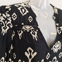 Second-Hand - Stella Essential Patterned Frill Mini Dress Size 10 - SwapUp