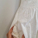 Second-Hand - Superdry Camille Button Schiffli Midi Dress Size 10 - SwapUp