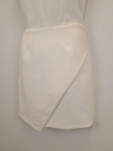 Second-Hand - Rodeo Show Isobel Mini Waffle Cut Out Mini Dress Size 12 - SwapUp