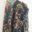 Second-Hand - Sheike Chiffon Romantic Floral Maxi Dress Size 12 - SwapUp