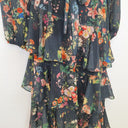 Second-Hand - Sheike Chiffon Romantic Floral Maxi Dress Size 12 - SwapUp