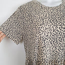 Second-Hand - Frankie And Co Comfy Leopard Print T-Shirt Dress Size 16 - SwapUp