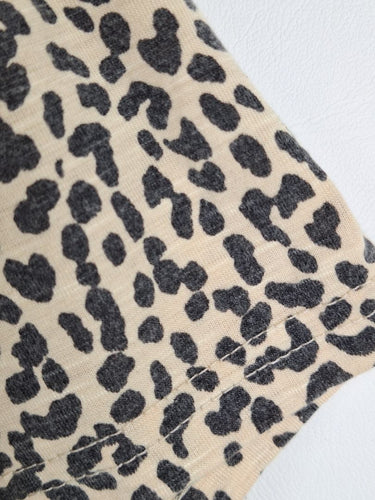 Second-Hand - Frankie And Co Comfy Leopard Print T-Shirt Dress Size 16 - SwapUp