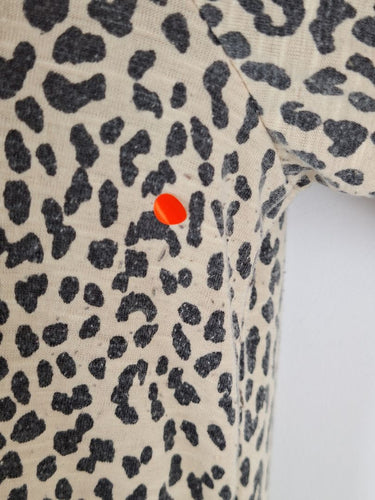 Second-Hand - Frankie And Co Comfy Leopard Print T-Shirt Dress Size 16 - SwapUp