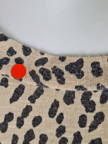 Second-Hand - Frankie And Co Comfy Leopard Print T-Shirt Dress Size 16 - SwapUp