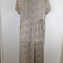 Second-Hand - Frankie And Co Comfy Leopard Print T-Shirt Dress Size 16 - SwapUp