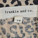 Second-Hand - Frankie And Co Comfy Leopard Print T-Shirt Dress Size 16 - SwapUp