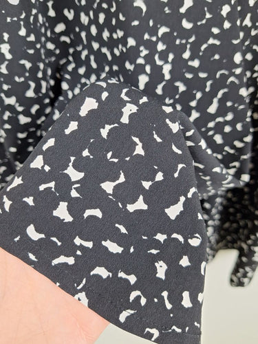 Second-Hand - Country Road Speckled Tie Belt Midi Culottes Size 8 - SwapUp
