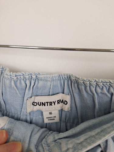 Second-Hand - Country Road Everyday Light Denim Shorts Size 16 - SwapUp