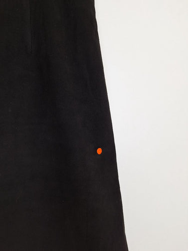 Second-Hand - Jane Lamerton Faux Suede Panelled Mini Skirt Size 14 - SwapUp