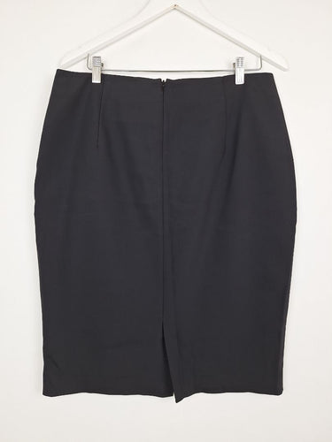 Second-Hand - Saba Timeless Structured Office Skirt Size 14 - SwapUp