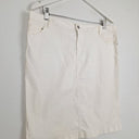 Second-Hand - Trenery Classic White A Line Skirt Size 14 - SwapUp
