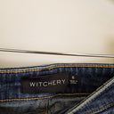 Second-Hand - Witchery Classic Dark Wash Skinny Jeans Size 8 - SwapUp