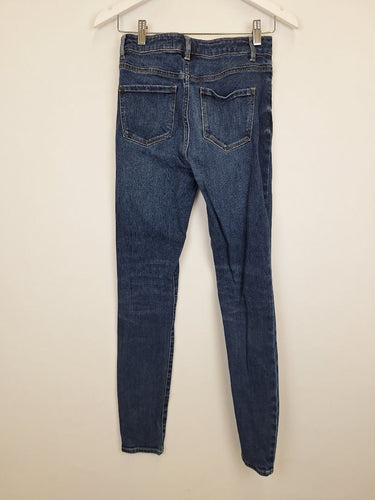 Second-Hand - Witchery Classic Dark Wash Skinny Jeans Size 8 - SwapUp