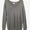 Second-Hand - Witchery Grey Sequin Embellished Knitted Jumper Size S - SwapUp