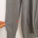 Second-Hand - Witchery Grey Sequin Embellished Knitted Jumper Size S - SwapUp
