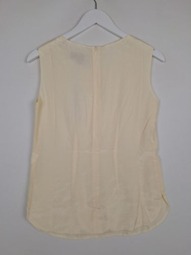 Second-Hand - Citizen's Mark Sleek Cream Everyday Sleeveless Top Size XS - SwapUp
