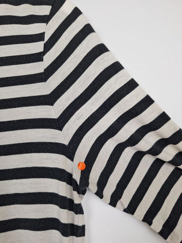 Second-Hand - Witchery Classic Striped Comfy Top Size S - SwapUp