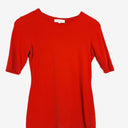 Second-Hand - Witchery Essential Crimson Slim Fit Top Size XS - SwapUp