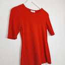Second-Hand - Witchery Essential Crimson Slim Fit Top Size XS - SwapUp