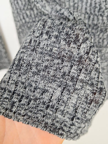 Second-Hand - Witchery Essential Knitted Marle Long Line Top Size M - SwapUp
