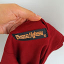 Second-Hand - Princess Highway Flirty Crimson Buttoned Swing Dress Size 10 - SwapUp