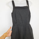 Second-Hand - Kumo Everyday Denim Look Pleated Overall Size 8 - SwapUp